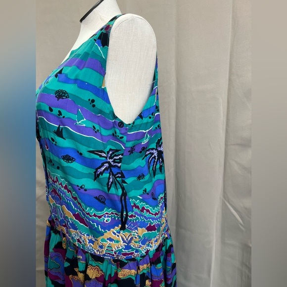 Vintage Rainbow Jo Midi Dress - Picture 4 of 6